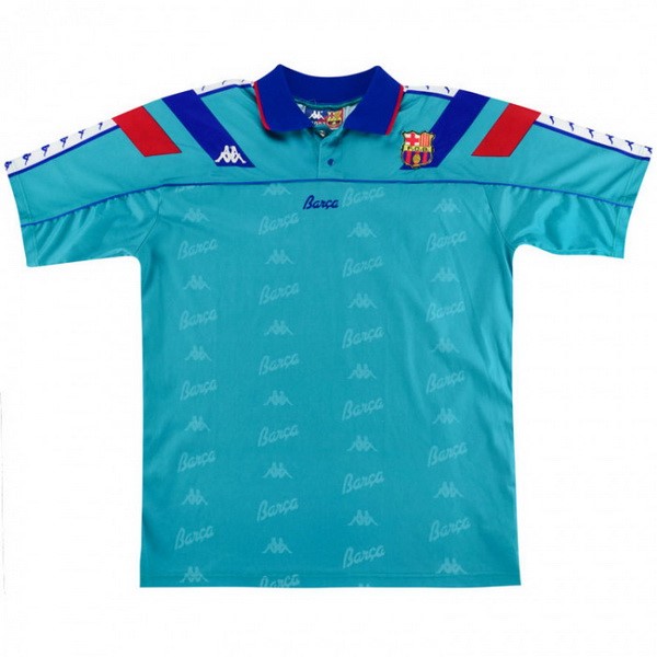 Camiseta Barcelona Segunda Equipación Retro 1992 1995 Azul